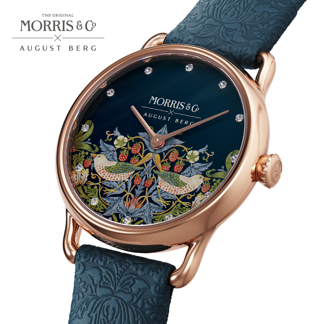 Petite Strawberry Thief Indigo - August Berg