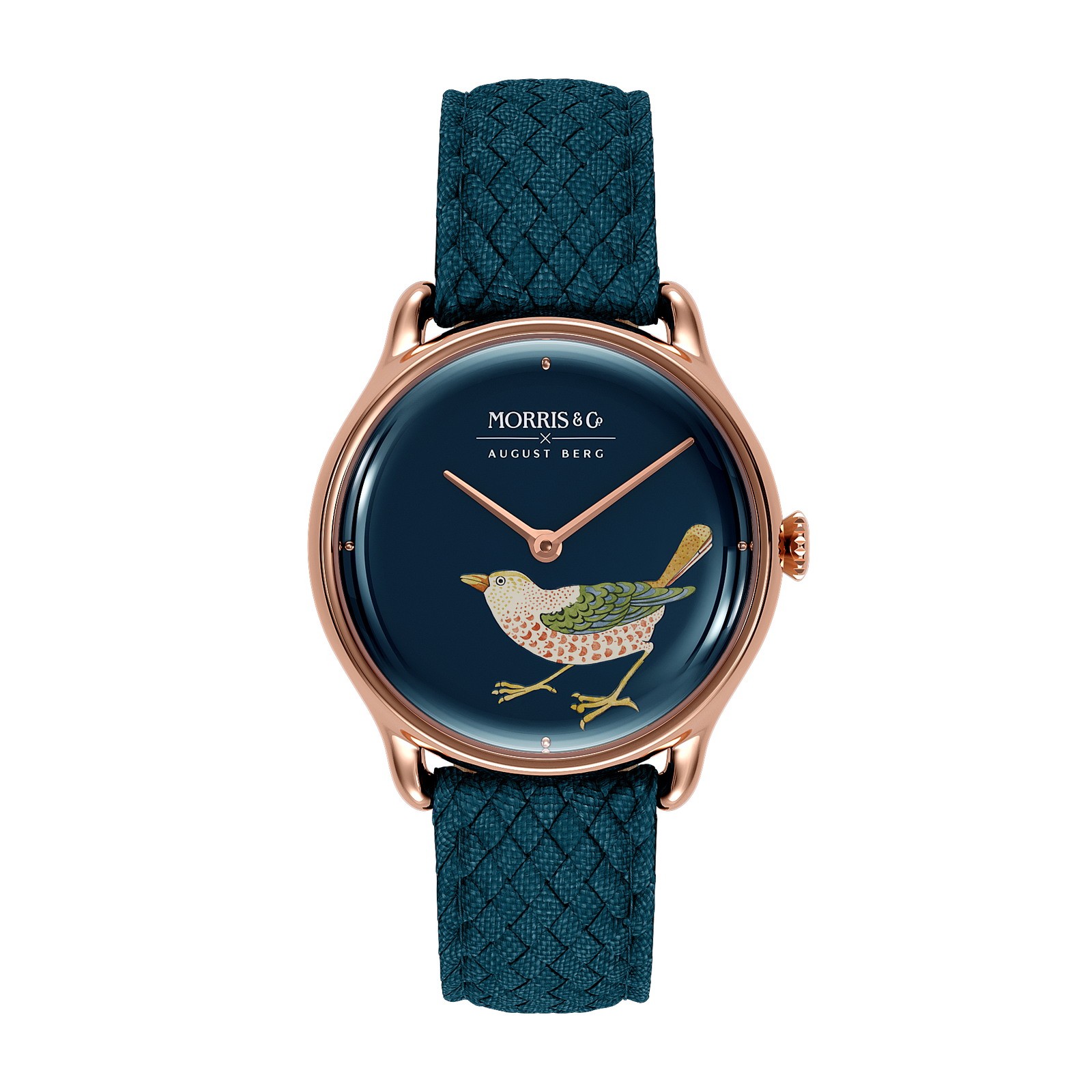 Strawberry Thief Bird Indigo - August Berg