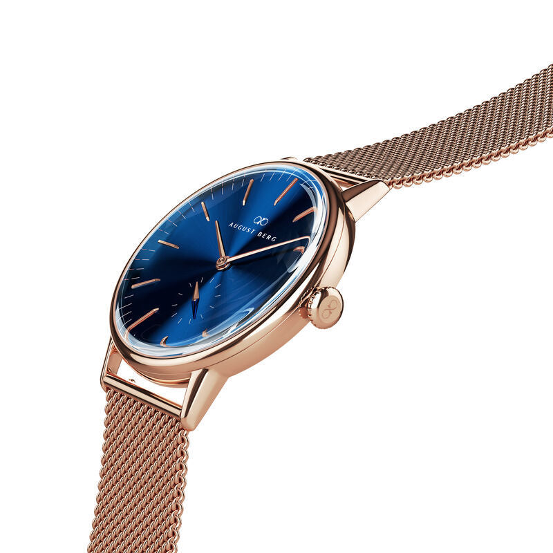 Deep Blue Rose Gold - August Berg